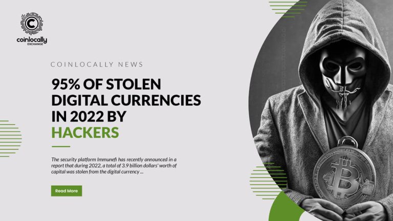 95% of Stolen Digital Currencies in 2022 by Hackers