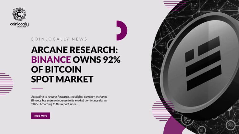 Arcane Research: Binance Owns 92% of Bitcoin Spot Market