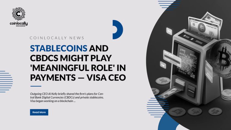 Stablecoins and CBDCs might play 'meaningful role' in payments — Visa CEO