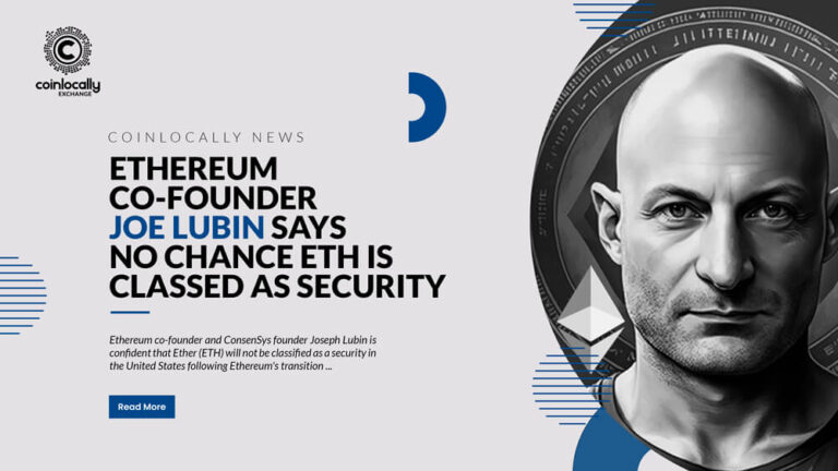 Ethereum co-founder Joe Lubin says no chance ETH is classed as security