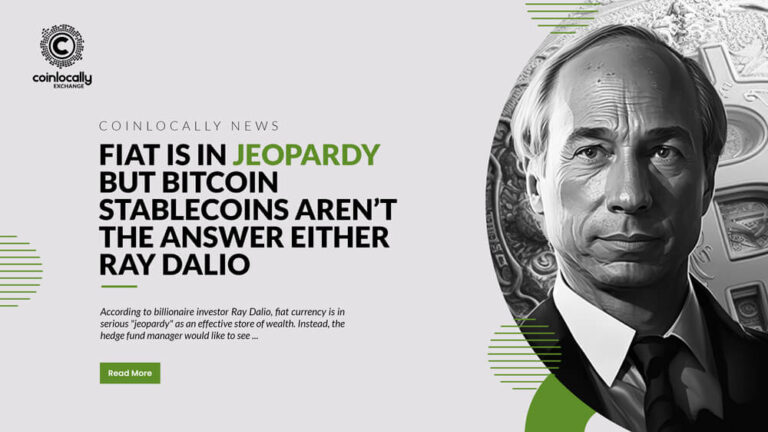 Fiat Is In ‘Jeopardy’ But Bitcoin, Stablecoins Aren’t The Answer Either: Ray Dalio