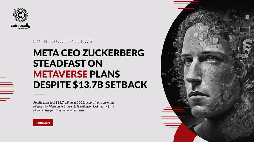 Meta CEO Zuckerberg steadfast on metaverse plans despite $13.7B setback