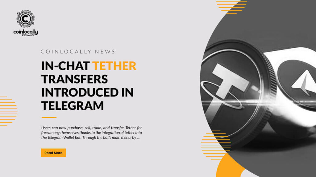 In-Chat Tether Transfers Introduced in Telegram