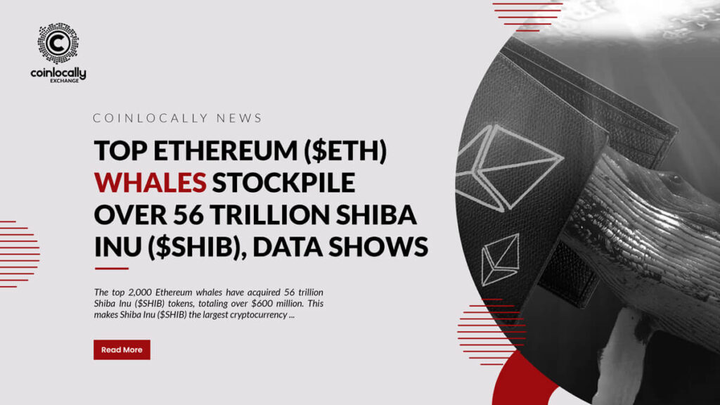 Top Ethereum ($ETH) Whales Stockpile Over 56 Trillion Shiba Inu ($SHIB), Data Shows