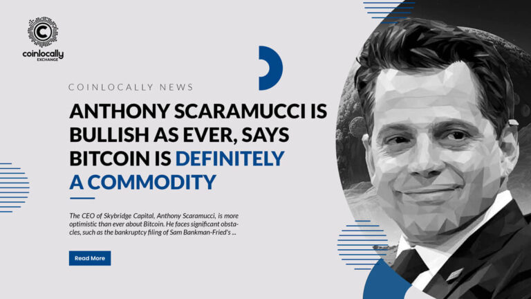 Anthony Scaramucci Is Bullish As Ever, Says Bitcoin Is 'Definitely A Commodity’