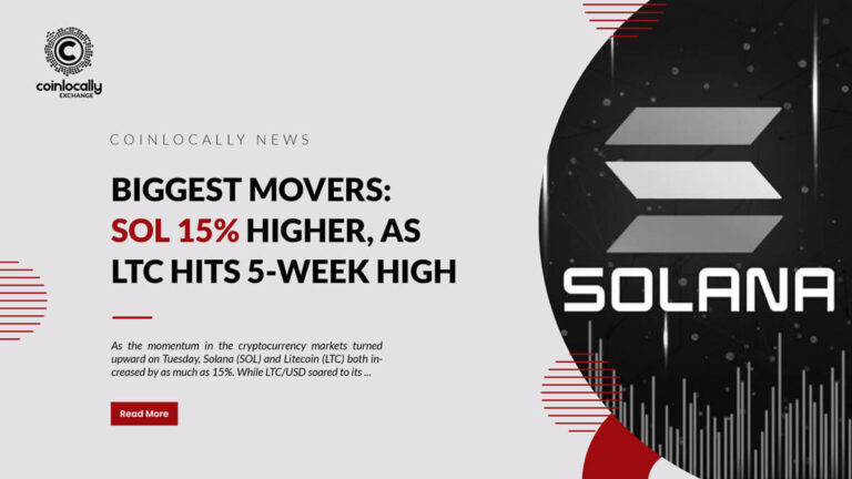 Biggest Movers: SOL 15% Higher, as LTC Hits 5-Week High