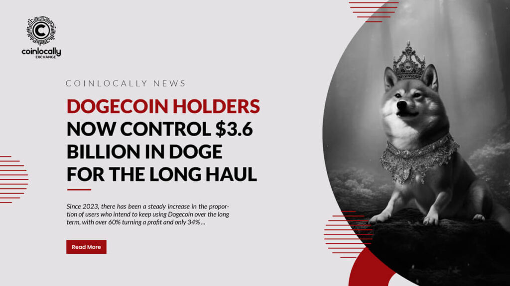 Dogecoin Holders Now Control $3.6 Billion In DOGE For The Long Haul