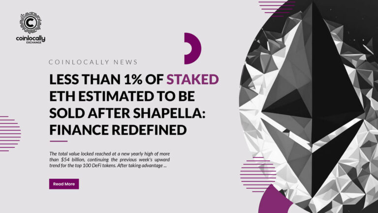 Less than 1% of staked ETH estimated to be sold after Shapella: Finance Redefined