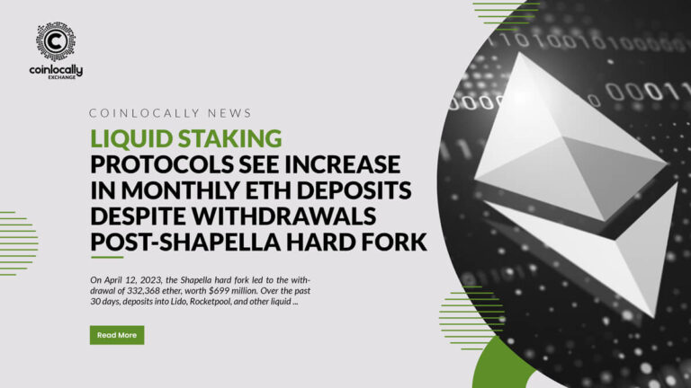 Liquid Staking Protocols See Increase in Monthly ETH Deposits Despite Withdrawals Post-Shapella Hard Fork