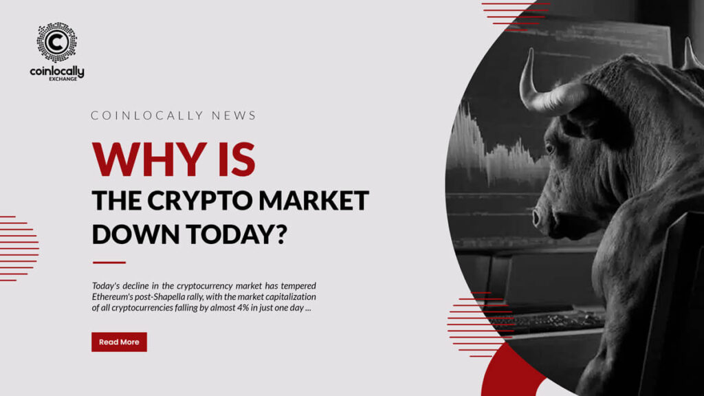 Why is the crypto market down today?