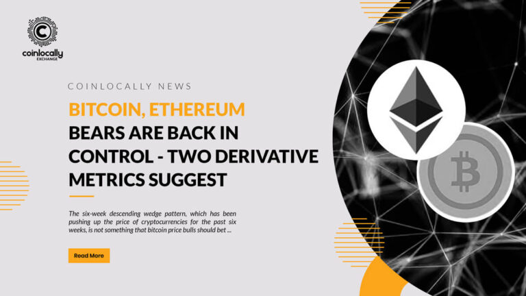 Bitcoin, Ethereum bears are back in control - Two derivative metrics suggest