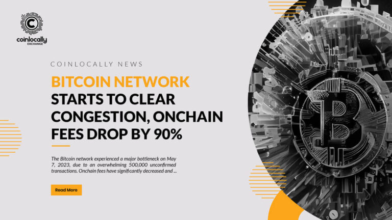 Bitcoin Network Starts to Clear Congestion, Onchain Fees Drop by 90%