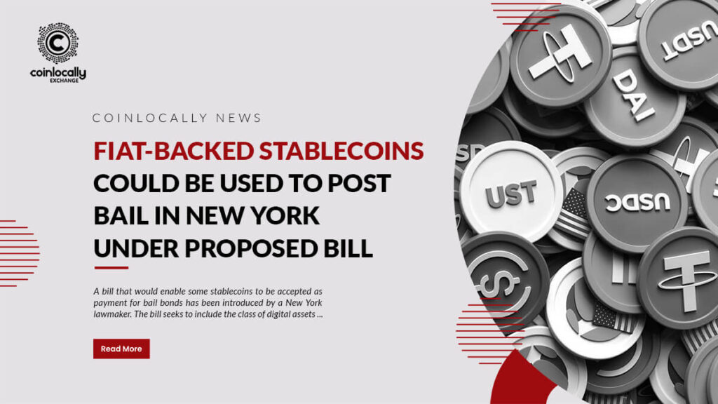 Fiat-backed stablecoins could be used to post bail in New York under proposed bill