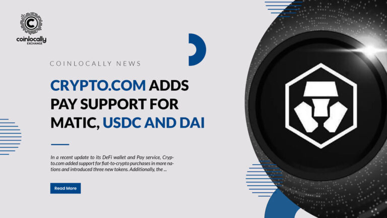 Crypto.com adds Pay support for MATIC, USDC and DAI