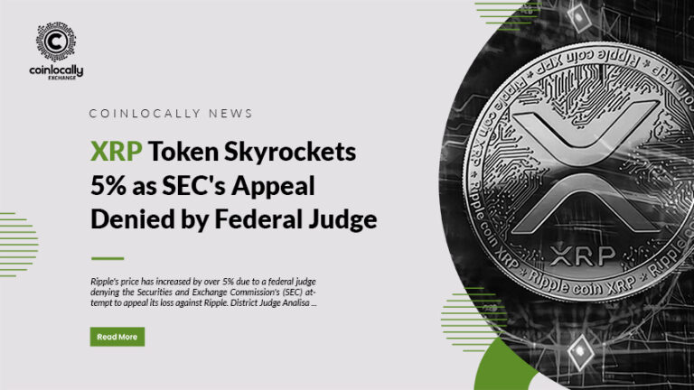 XRP Token Skyrockets 5% as SEC's Appeal Denied by Federal Judge