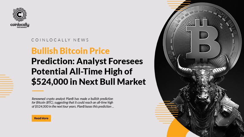 Bullish Bitcoin Price Prediction: Analyst Foresees Potential All-Time High of $524,000 in Next Bull Market