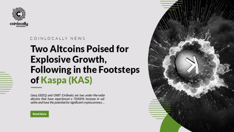 Two Altcoins Poised for Explosive Growth, Following in the Footsteps of Kaspa (KAS)