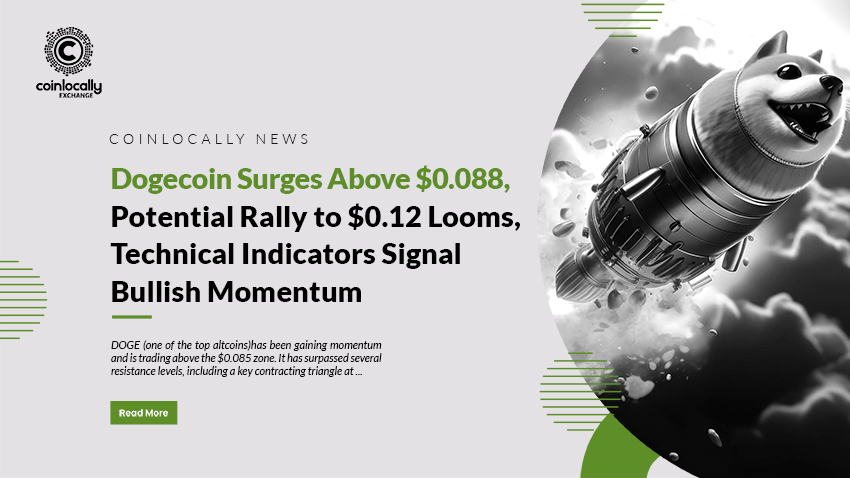 Dogecoin Surges Above $0.088, Potential Rally to $0.12 Looms, Technical Indicators Signal Bullish Momentum