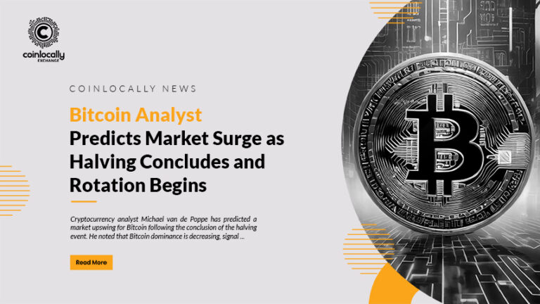 Bitcoin Analyst Predicts Market Surge as Halving Concludes and Rotation Begins