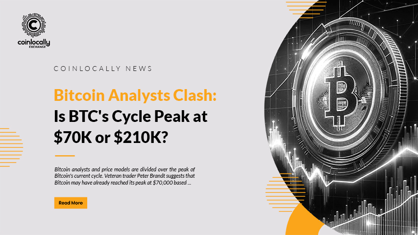 Bitcoin Analysts Clash: Is BTC's Cycle Peak at $70K or $210K?