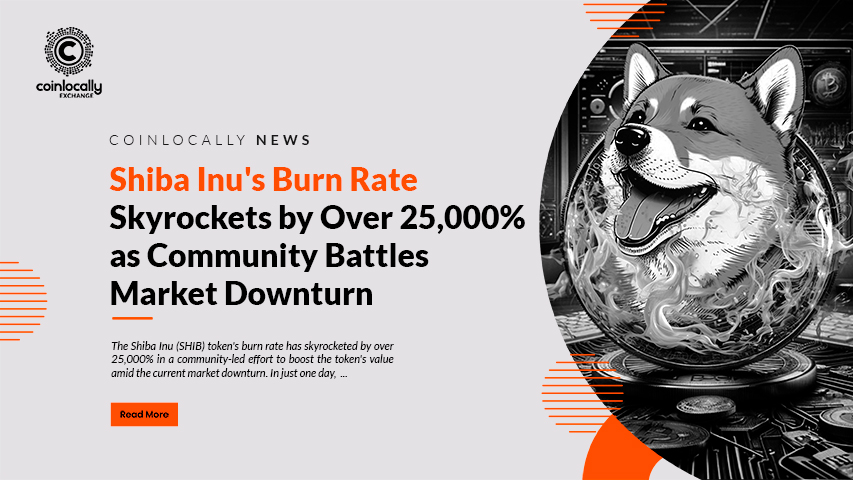 Shiba Inu's Burn Rate Skyrockets by Over 25,000% as Community Battles Market Downturn