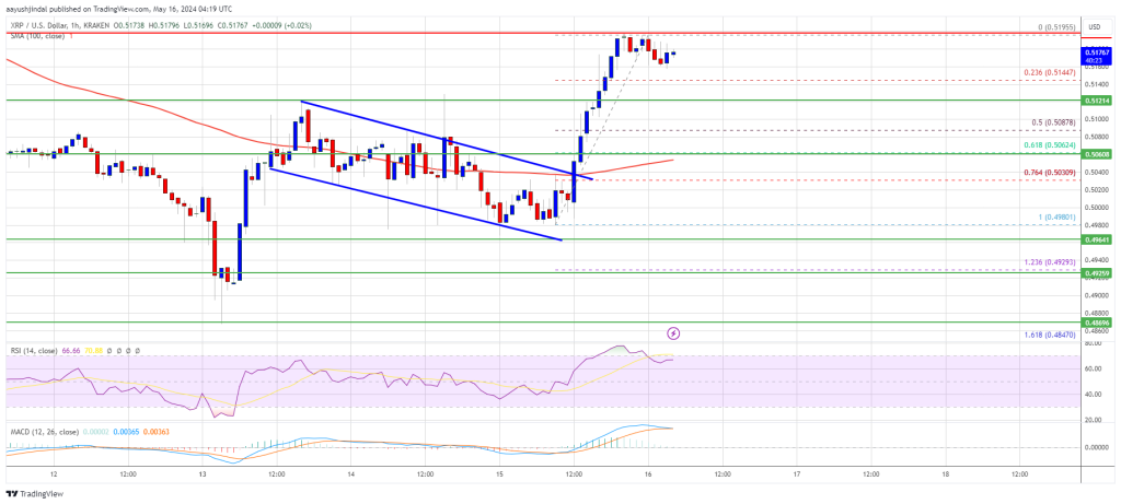 XRP Price Shows Signs of Recovery, Potential for Rally as Resistance Levels Tested