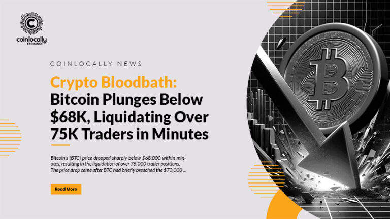 Crypto Bloodbath: Bitcoin Plunges Below $68K, Liquidating Over 75K Traders in Minutes